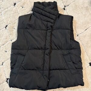 Black Puffer Vest